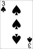 Picture Three of spades