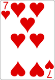 Picture Seven of hearts