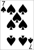 Picture Seven of spades
